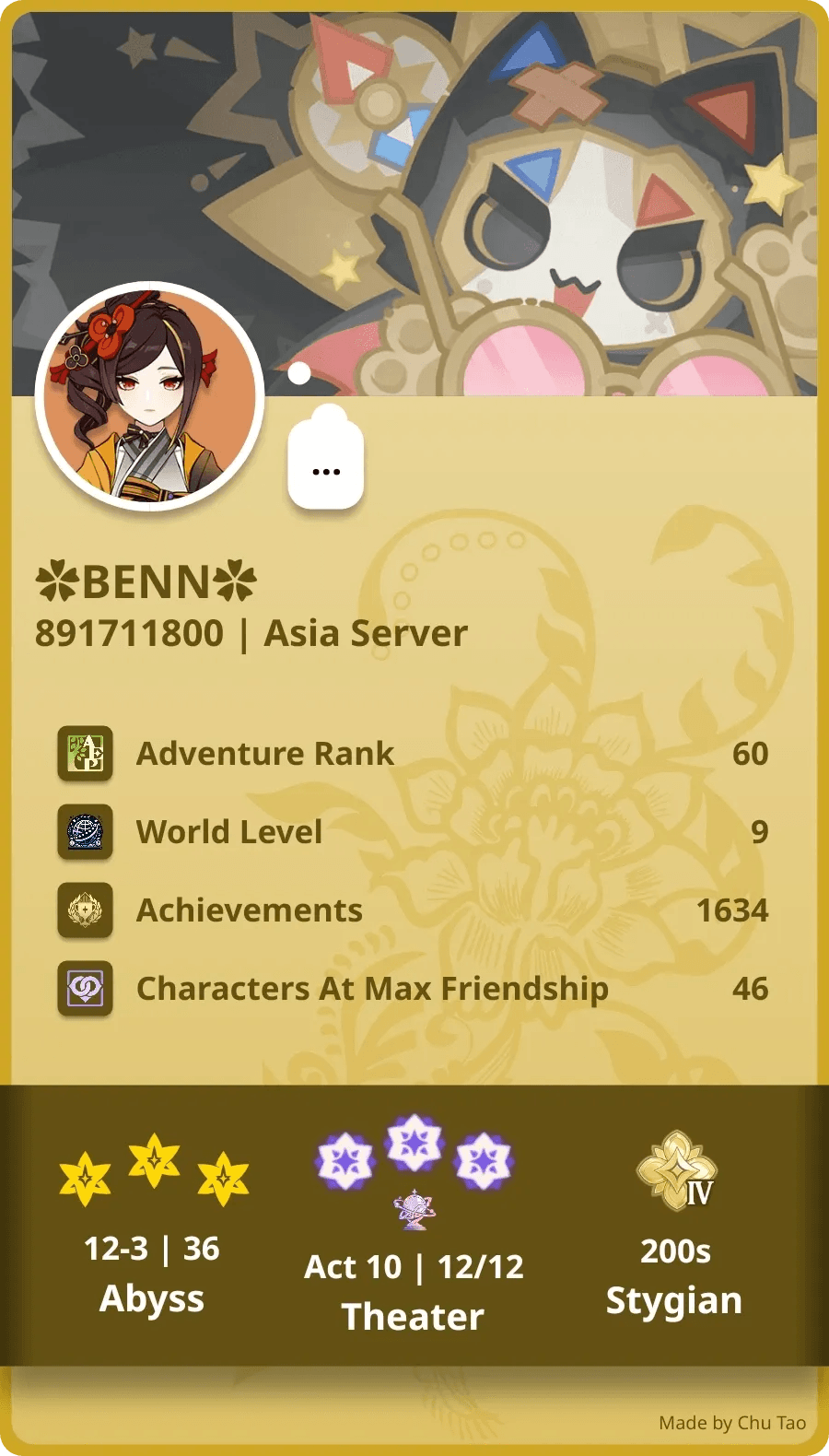 Demo Profile Card 3