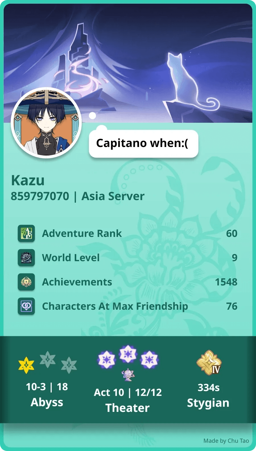Demo Profile Card 1